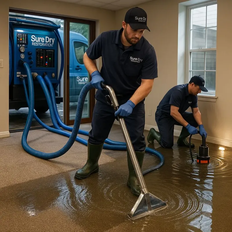 Water Extraction and Removal process in Sunnyside-Tahoe City, CA